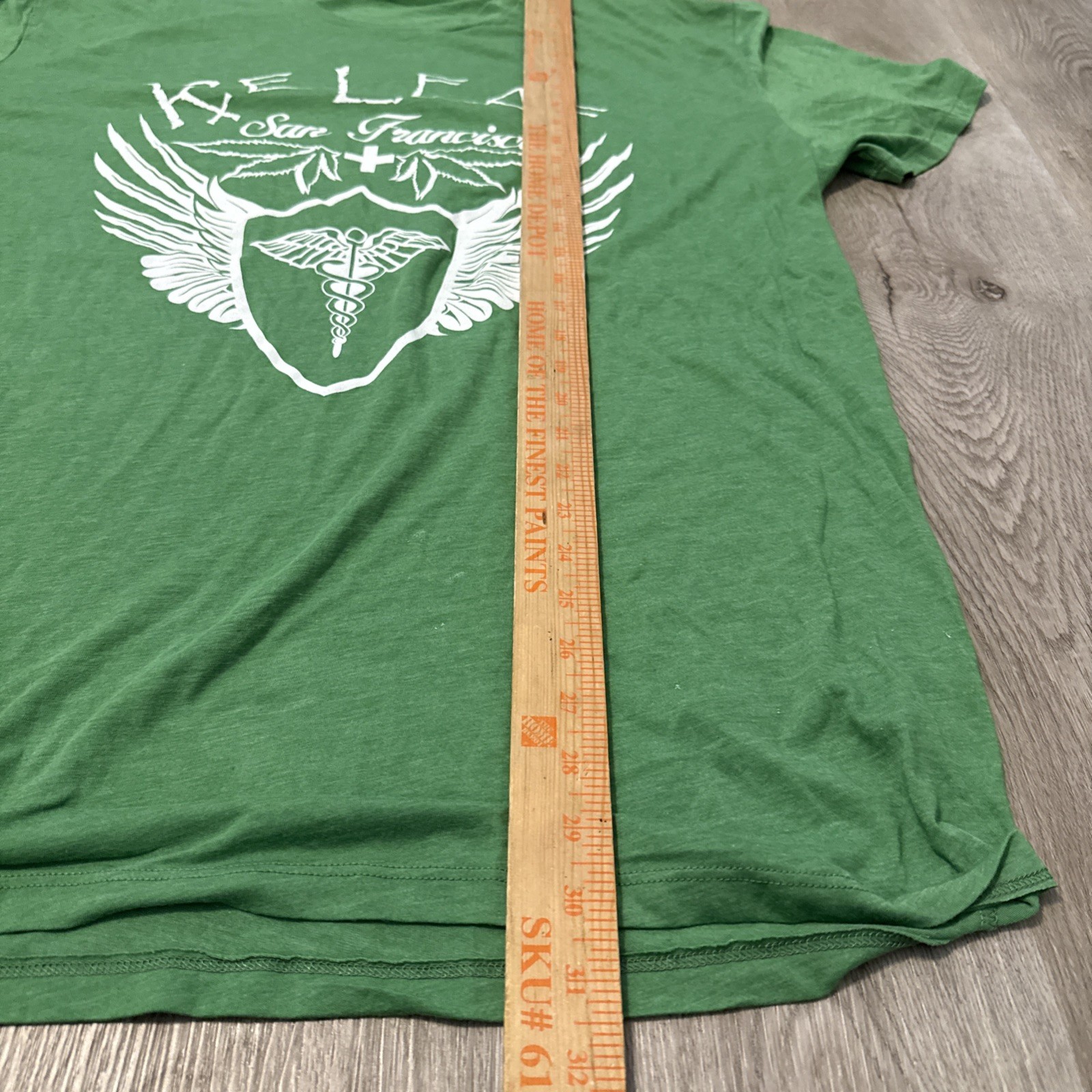 420 San Francisco Relax T Shirt Men’s Green Size 3XL Short Sleeve Graphic
