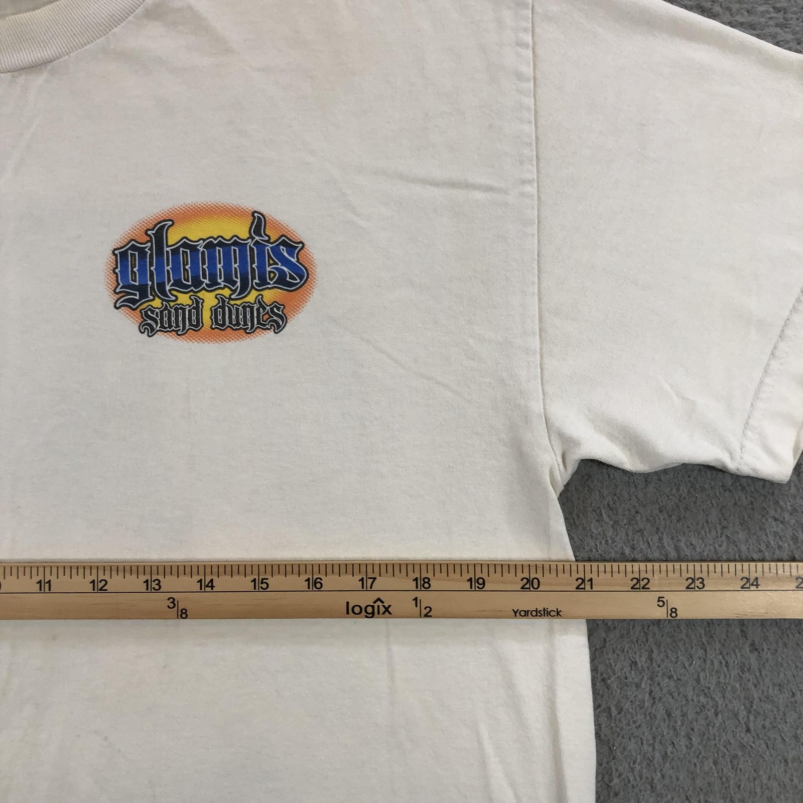 Glamis Sand Dunes Shirt Mens Extra Large White Off-Road ATV Dirt Bike Racing Tee