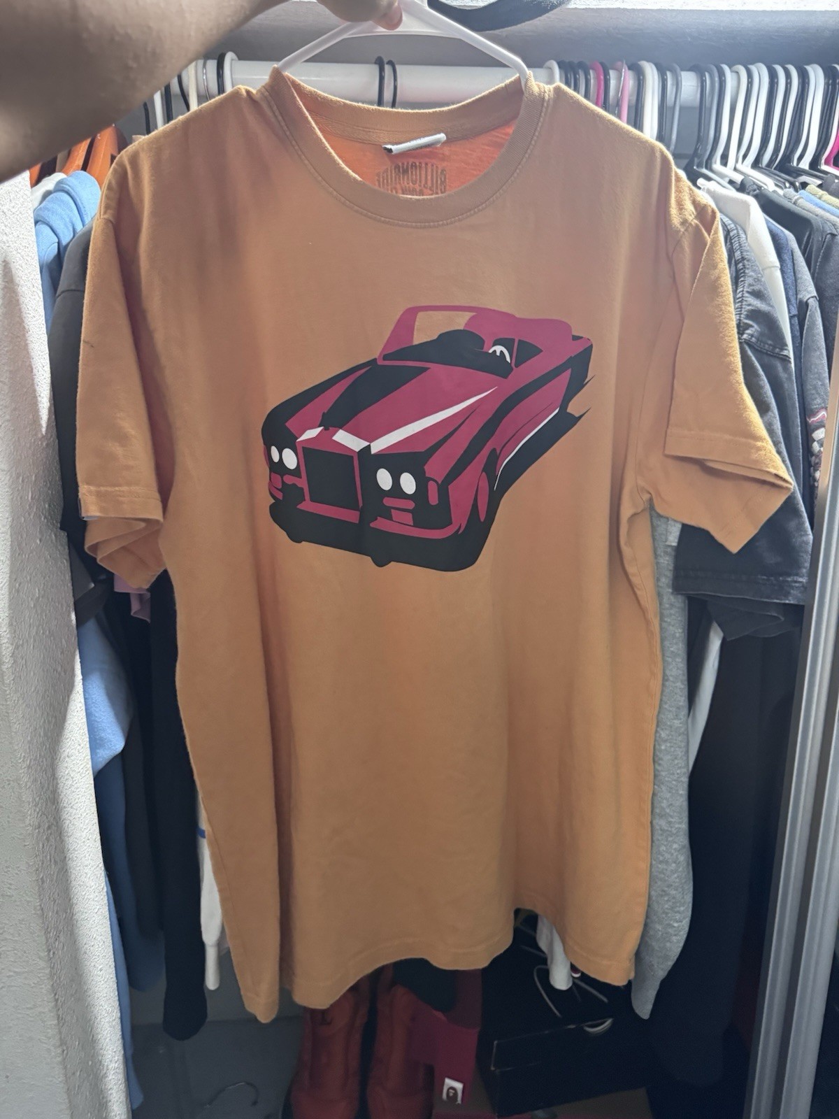 Billionaire Boys Club Orange With Red Car