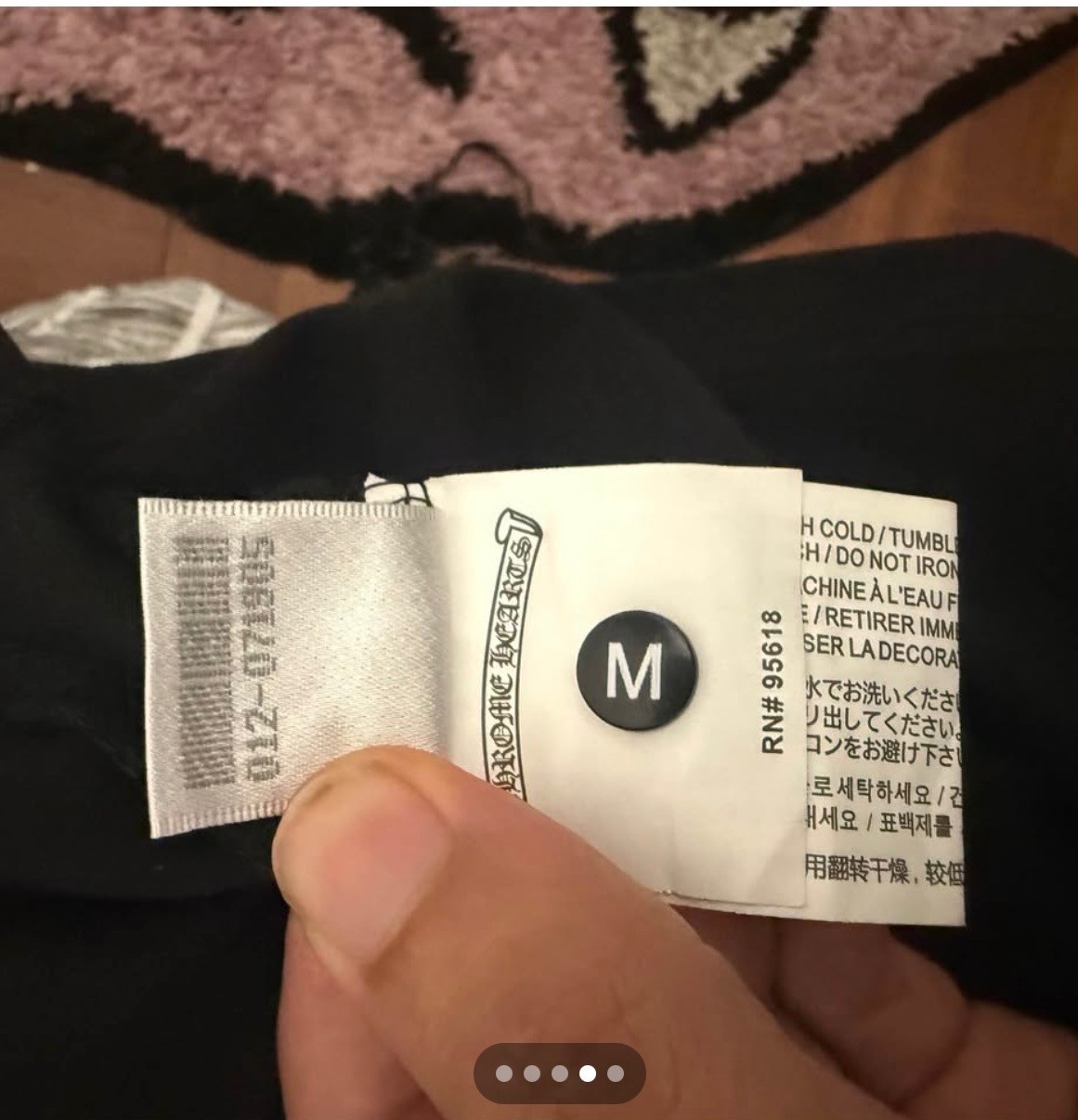 Chrome Hearts Long Sleeve T-Shirt Size Medium
