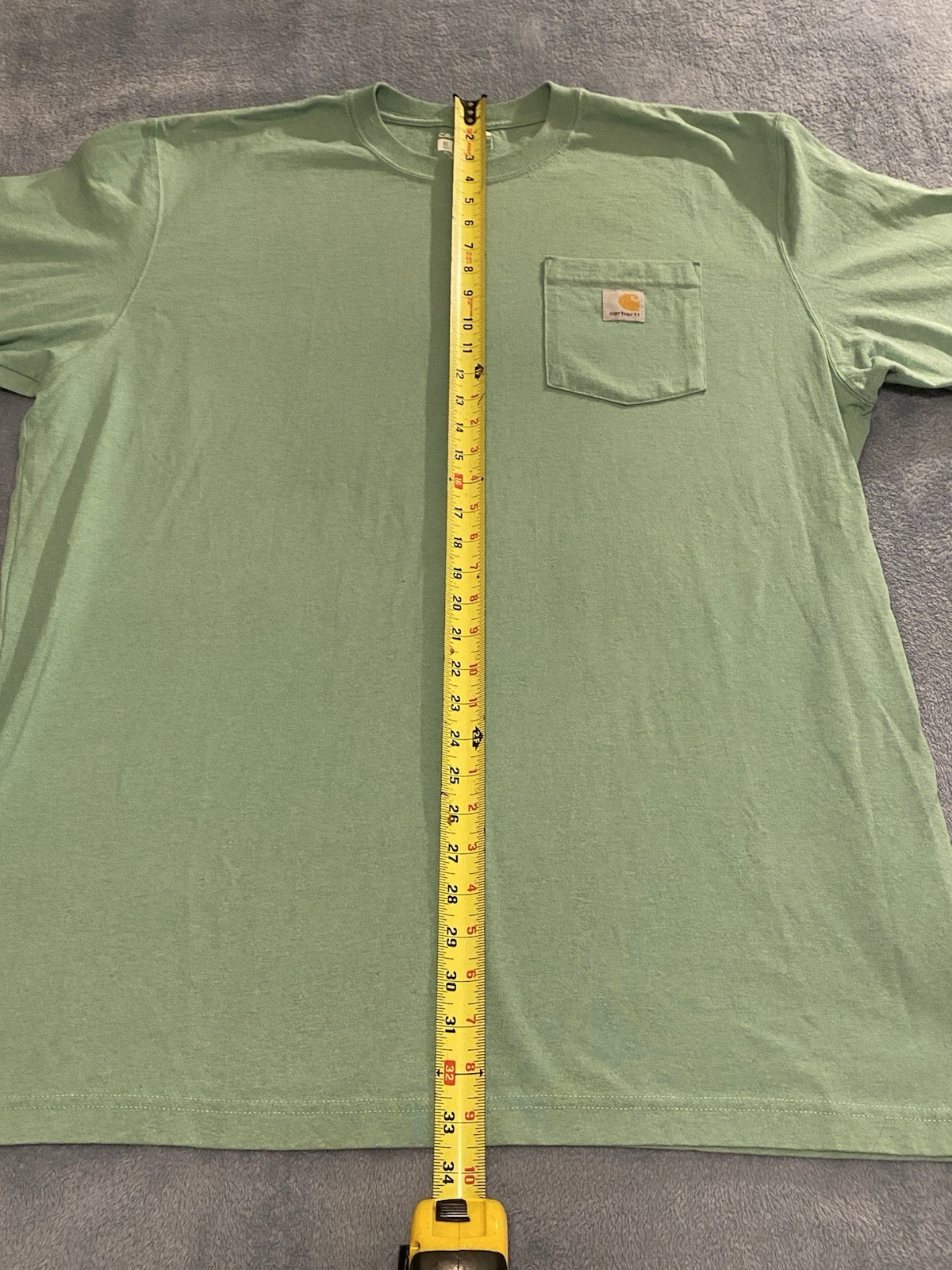Lot of 4 Carhartt Men&rsquo;s XL Tall Loose Fit Pocket T-Shirts, Men’s Work Wear