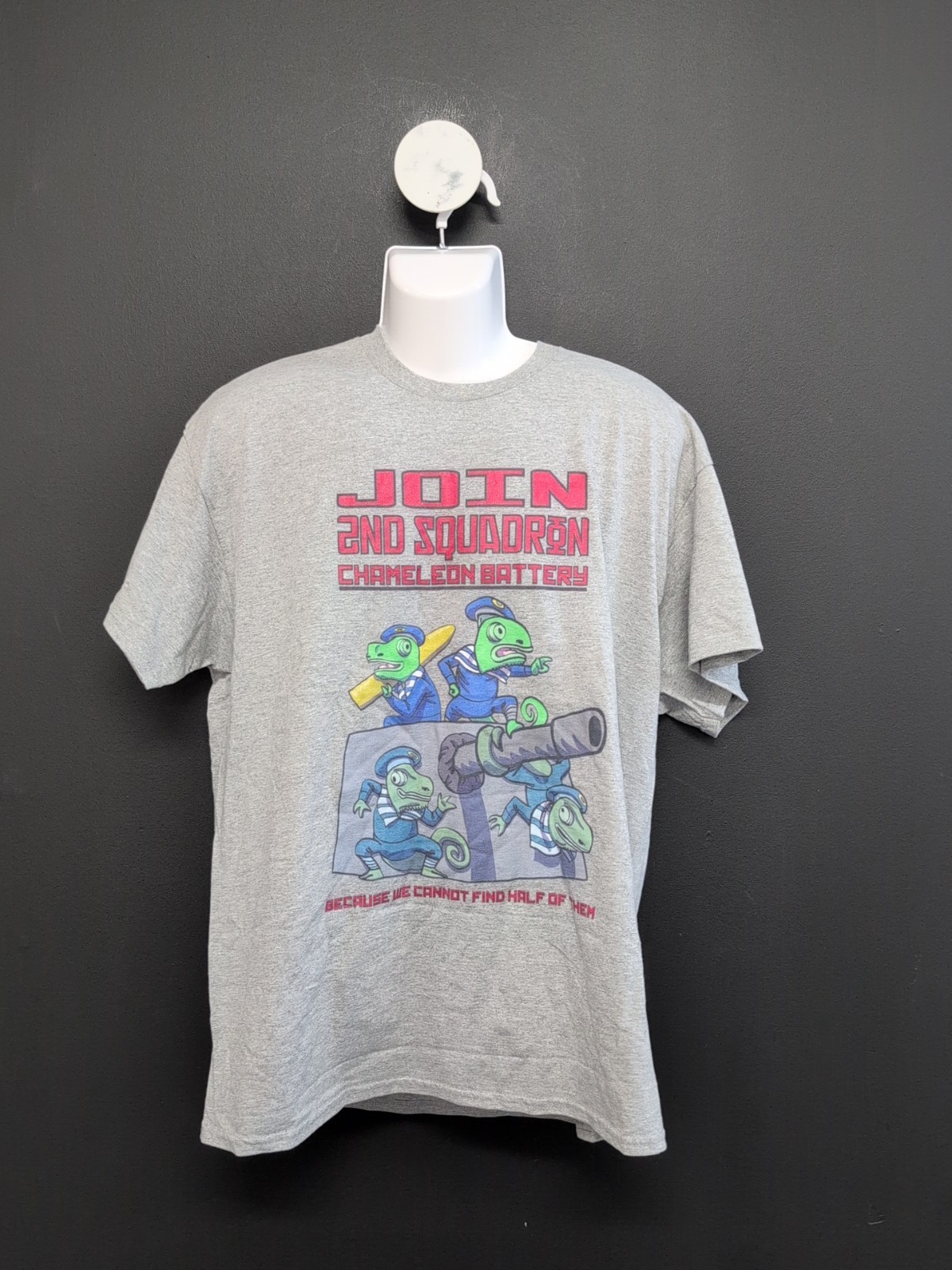 Gildan Heavy Cotton Blend Breathable Crew Neck Short Sleeve Men T Shirt XL Grey