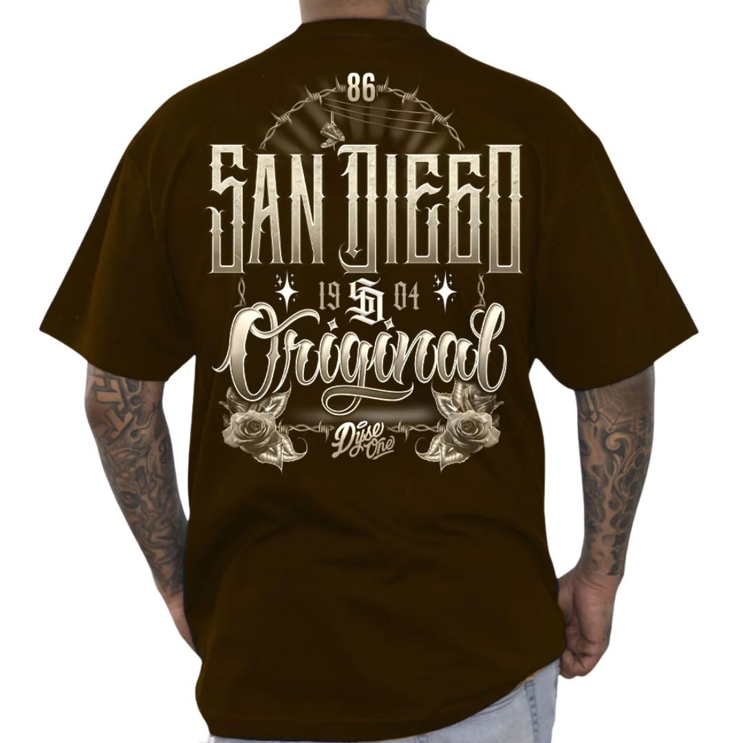 Dyse One OG&rsquo;s Short Sleeve T-Shirt Brown