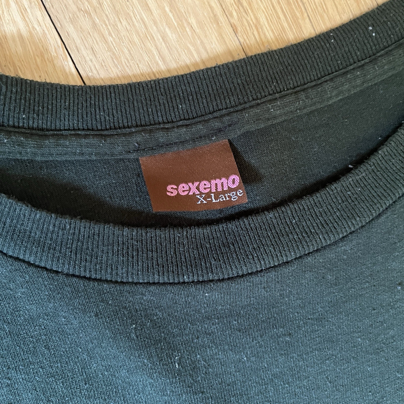 sex emo false alarm tshirt NYC skate fingerboard sz xl