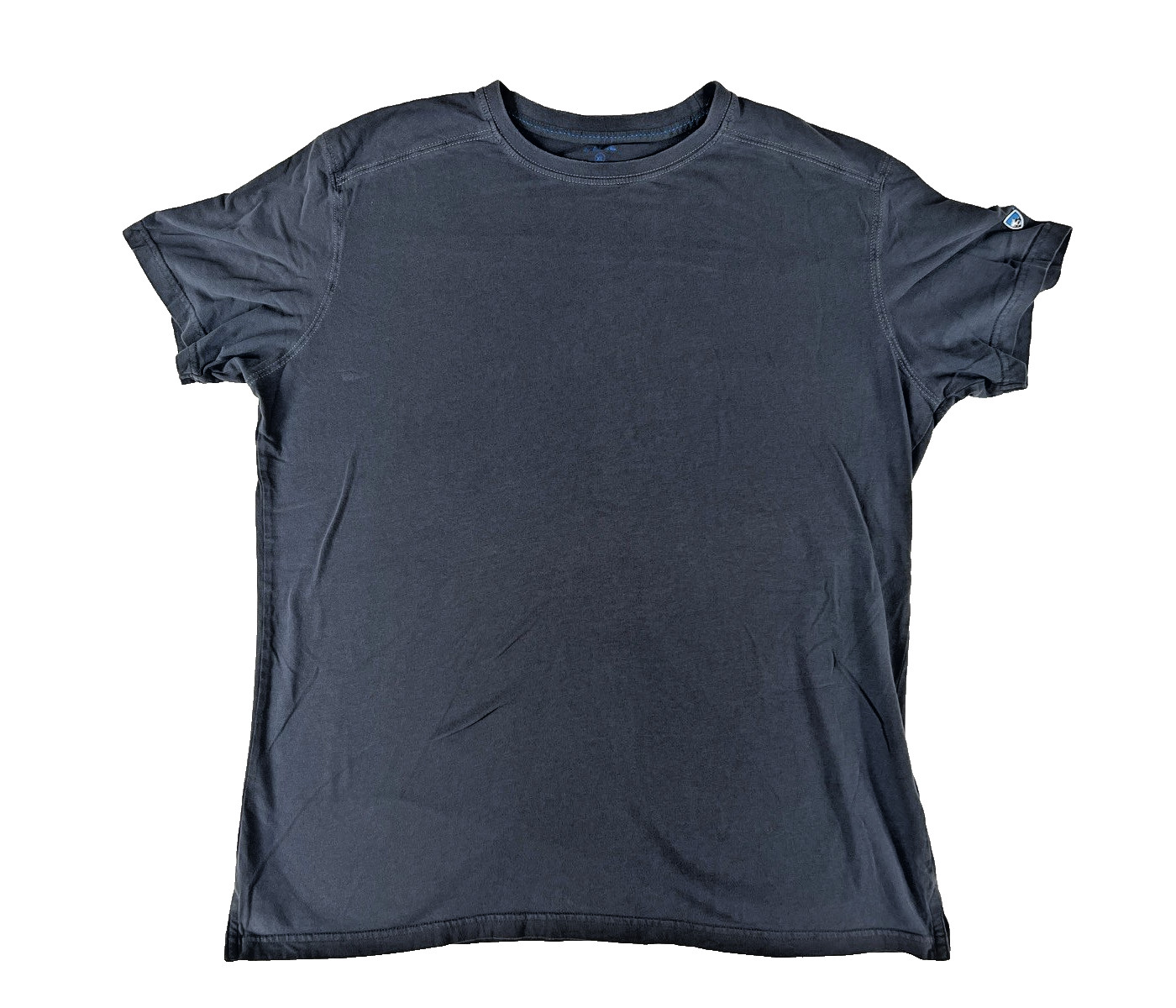 Kuhl Shirt Mens Extra Large Gray Wildfibre Crewneck Casual Hiking Cotton Outdoor