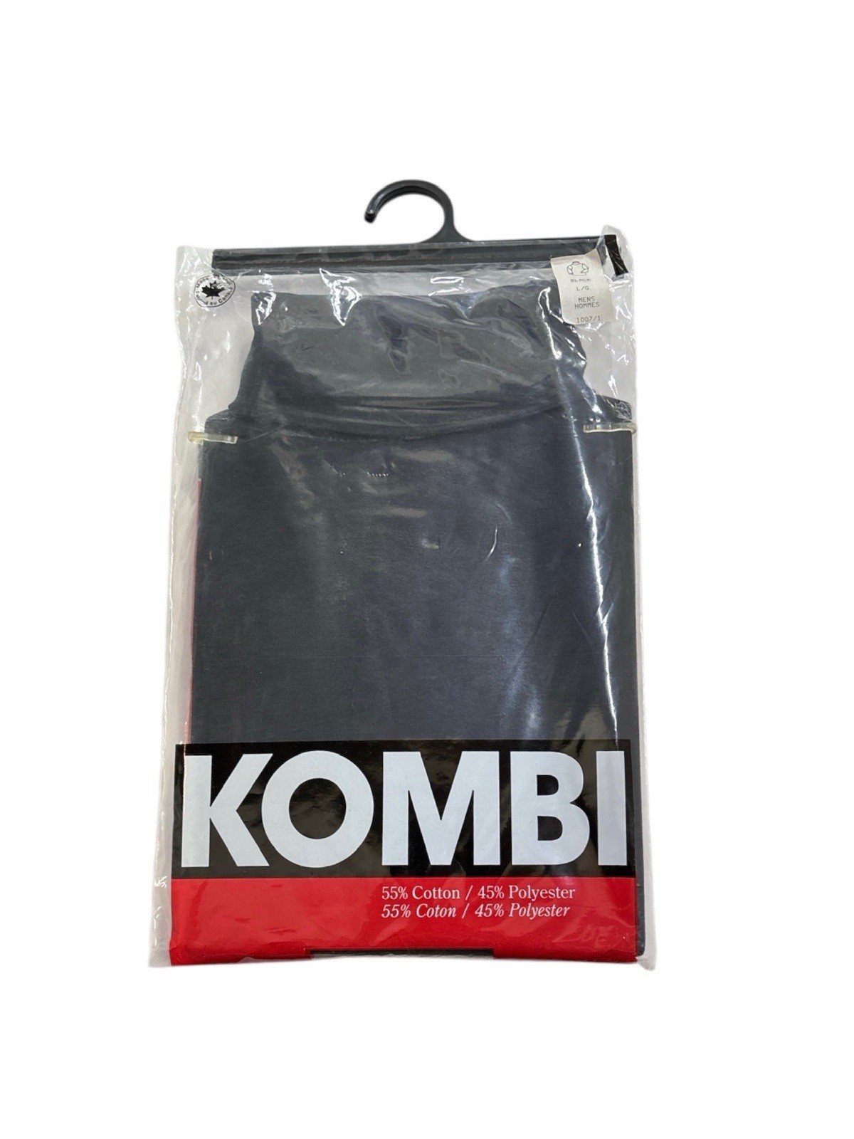 vintage kombi turtleneck shirt mens size large deadstock NIP 90s made in canada