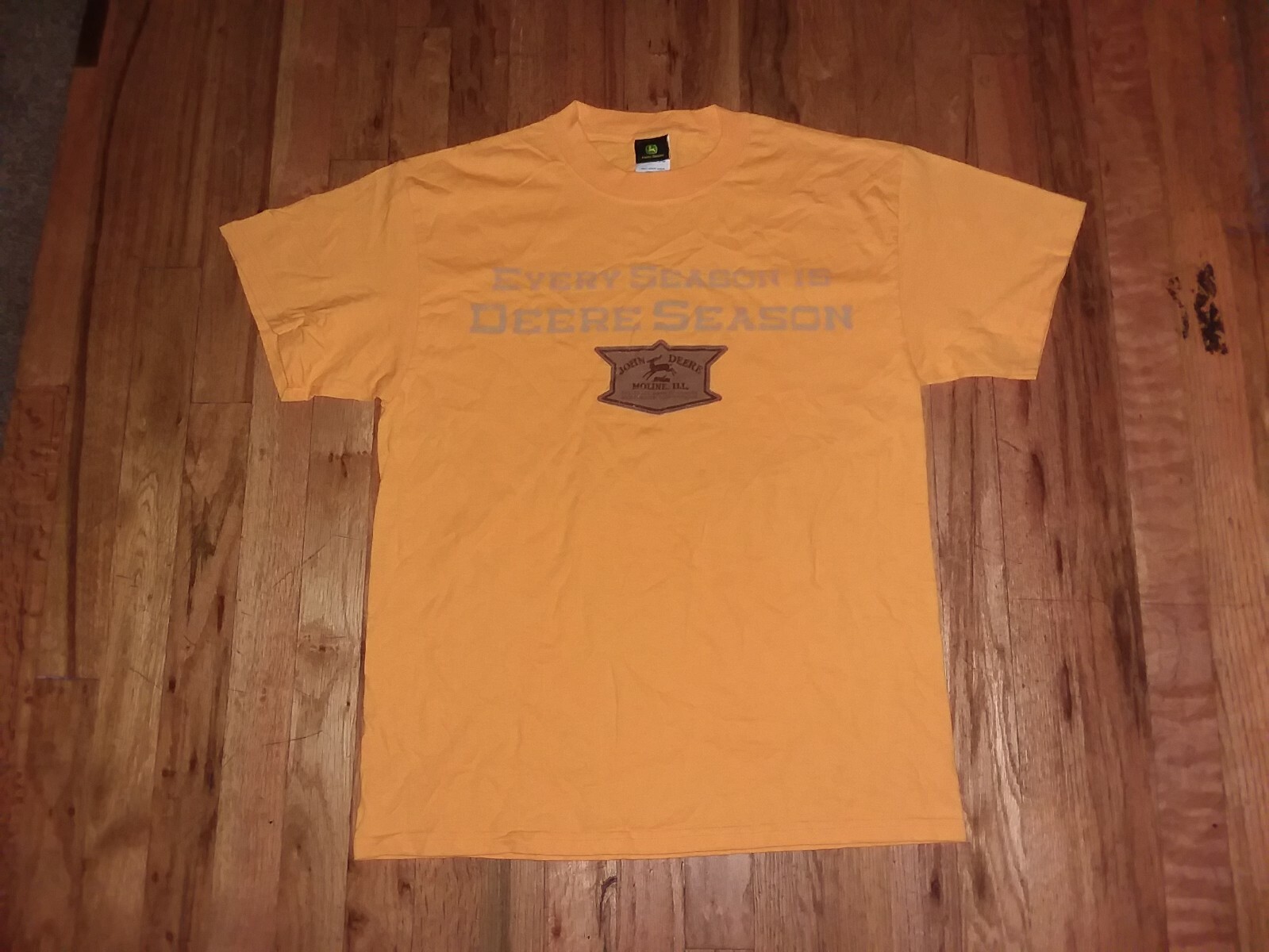 vintage John Deere Every Season t shirt M farming outdoir hunting fishing