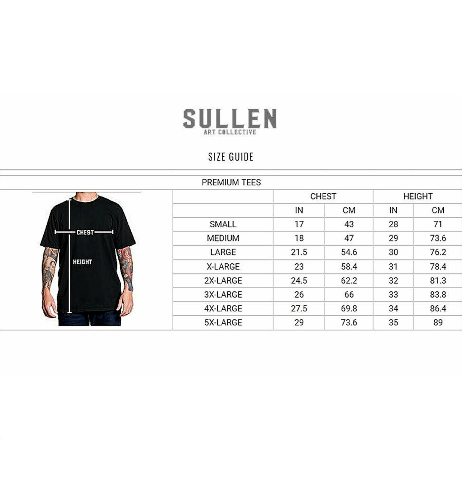 Sullen Fede Gas Premium Fit SCM5698 New Short Sleeve T-shirt For Men | 2 Colors