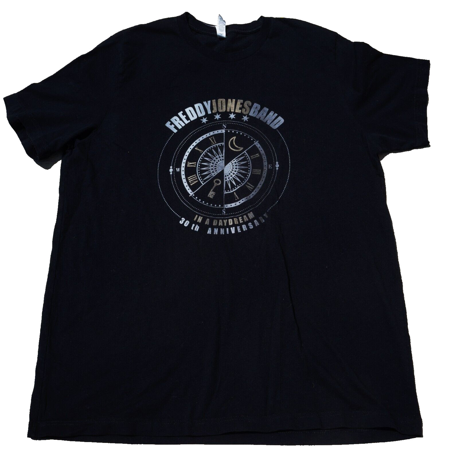 FREDDY JONES BAND IN A DAYDREAM 30TH ANNIVERSARY MEN&rsquo;S 2XL BLACK T-SHIRT!