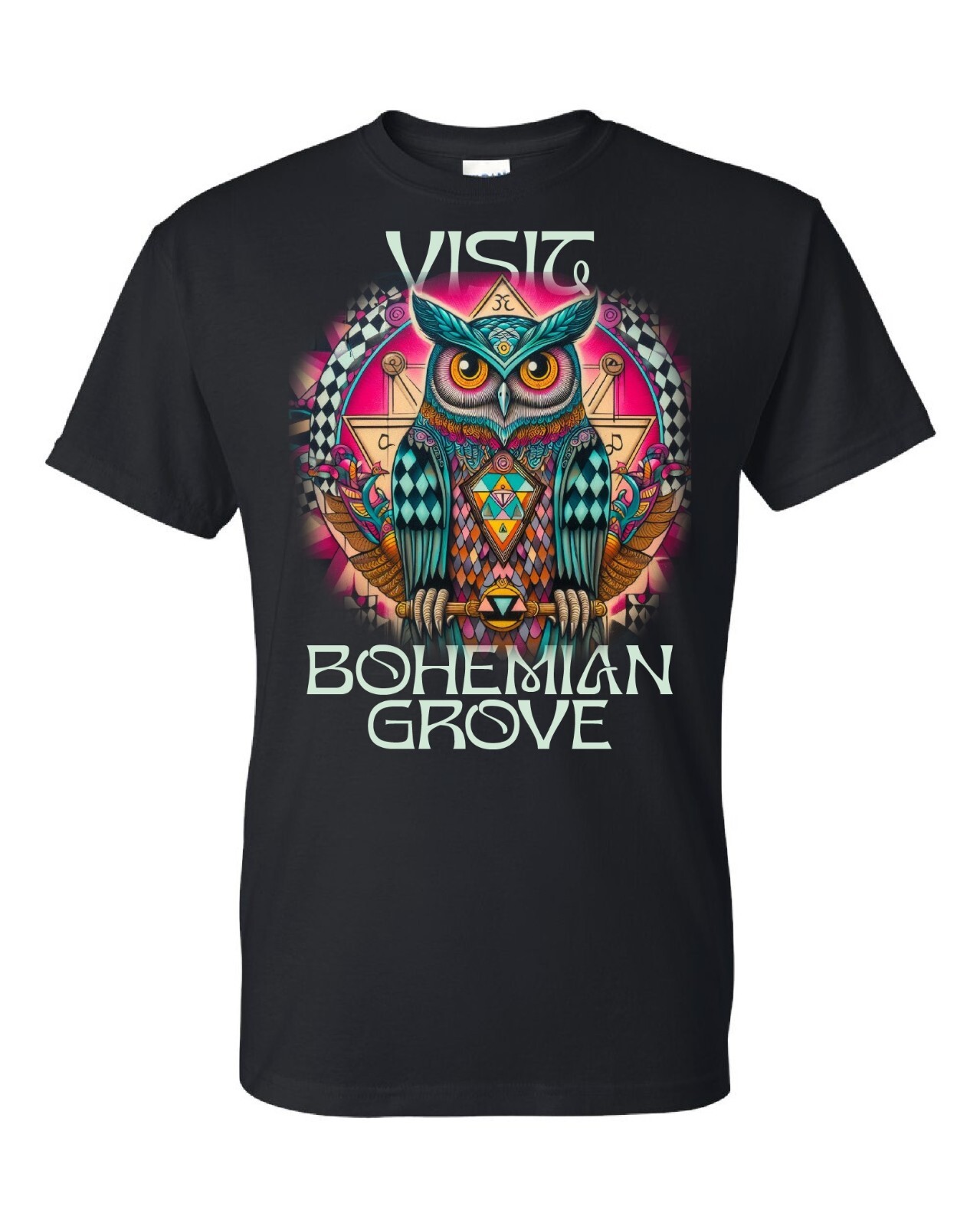 Visit Bohemian Grove California Elite Owl Campout Illuminati Shirt