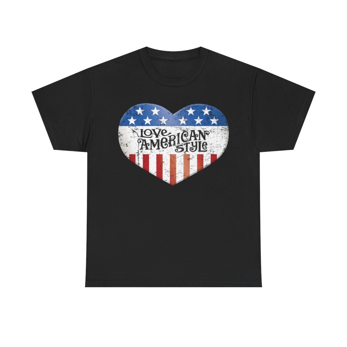 SALE!!! Love American Style T-Shirt Size S-5XL