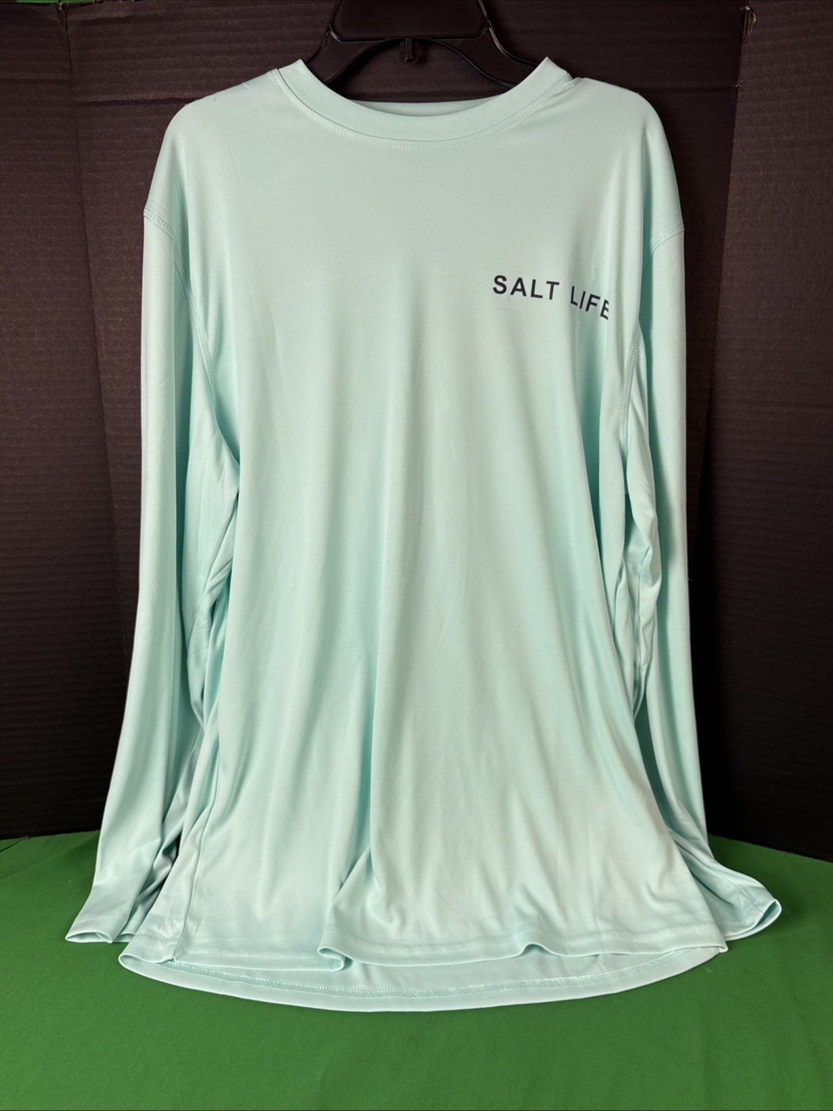 Salt Life Men&rsquo;s Long Sleeve UV Tee Size M Light Blue NO TAGS