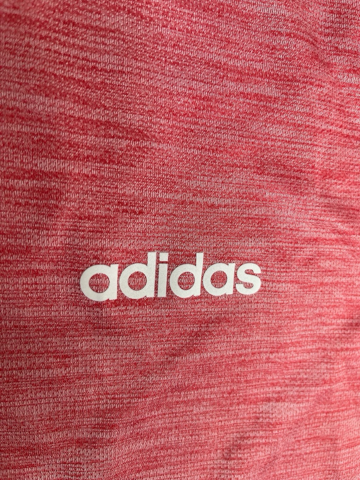 Men&rsquo;s Adidas CLIMALITE Running S/S Athletic T-Shirt Medium M – Pink – Poly