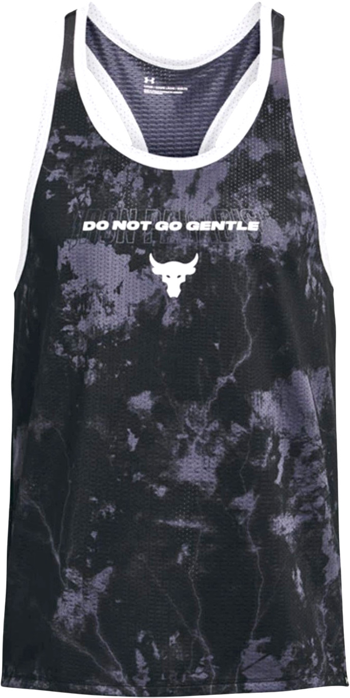 Under Armour Project Rock Iron Paradise Mesh Tanktop – NWT Mens Medium #47482-H6
