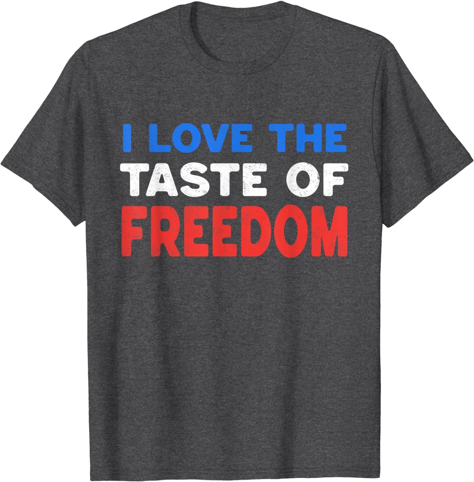 I Love The Taste of Freedom – Couples Matching 4th of July T-Shirt
