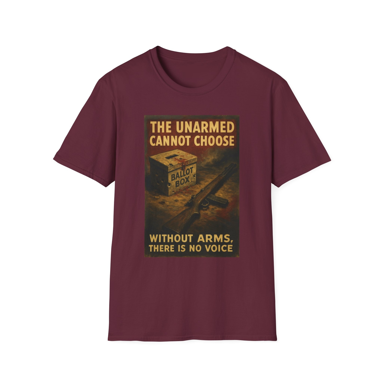 The Unarmed Cannot Choose Shirt, Constitutional Rights Apparel, Liberty Tee, 2A