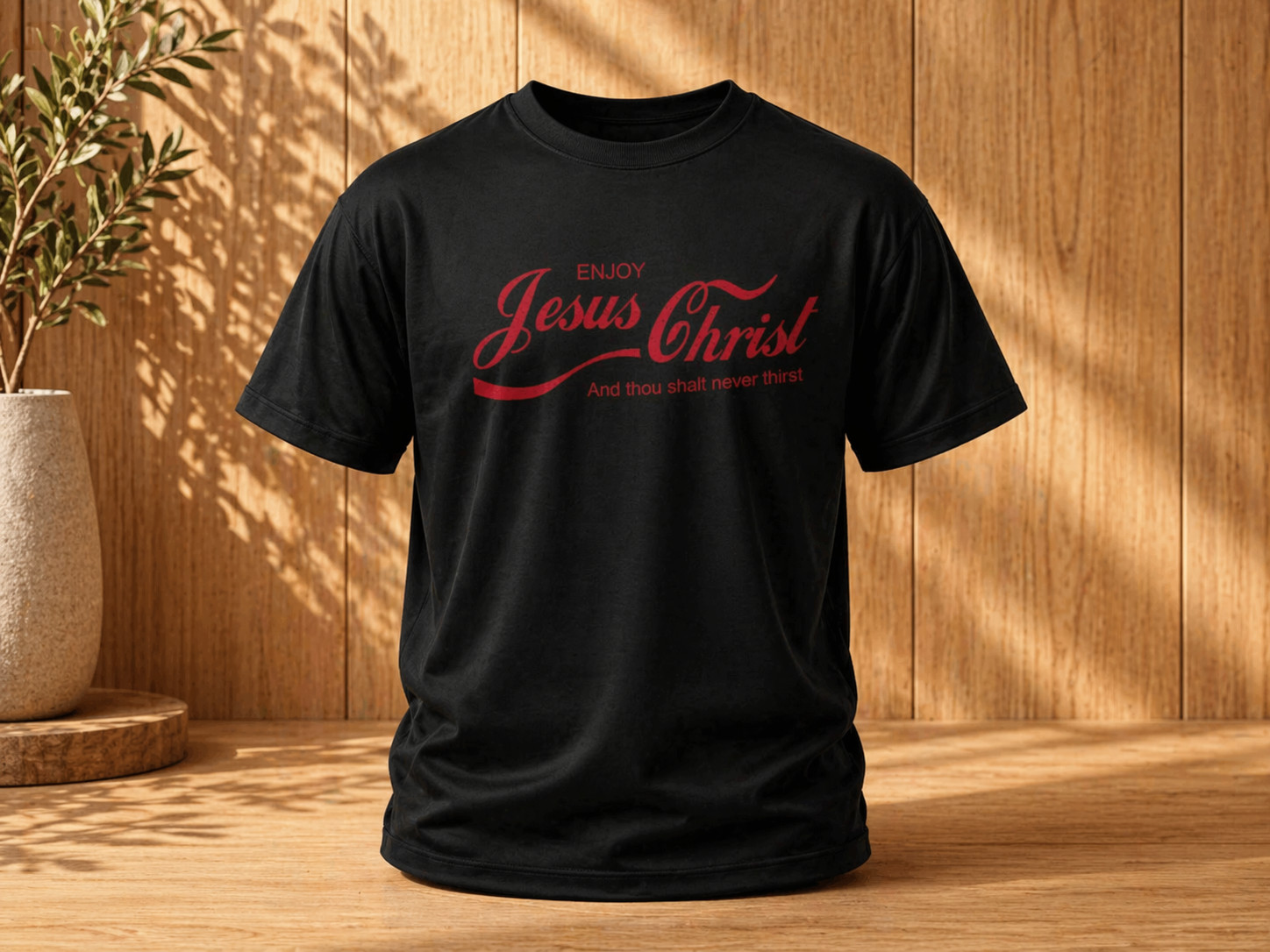 Christian Message Tee One True Faith Spiritual Shirt Jesus Design Unisex