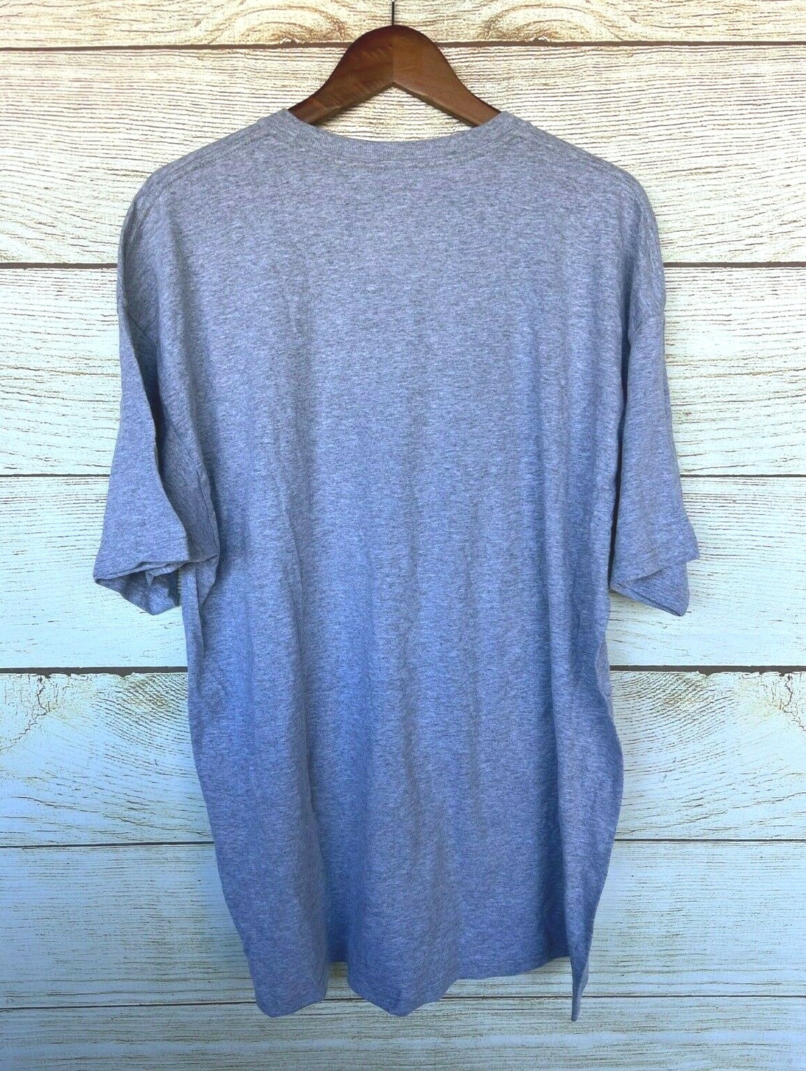 Russell Athletic Tee Shirt Mens Size 1XL Grey Relaxed Fit Chest Logo T-Shirt New