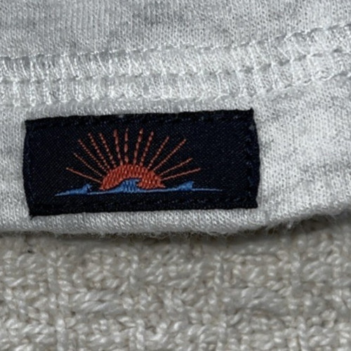 Faherty Cloud Cotton Long Sleeve Henley T Shirt Men’s M Heathered 3-Button