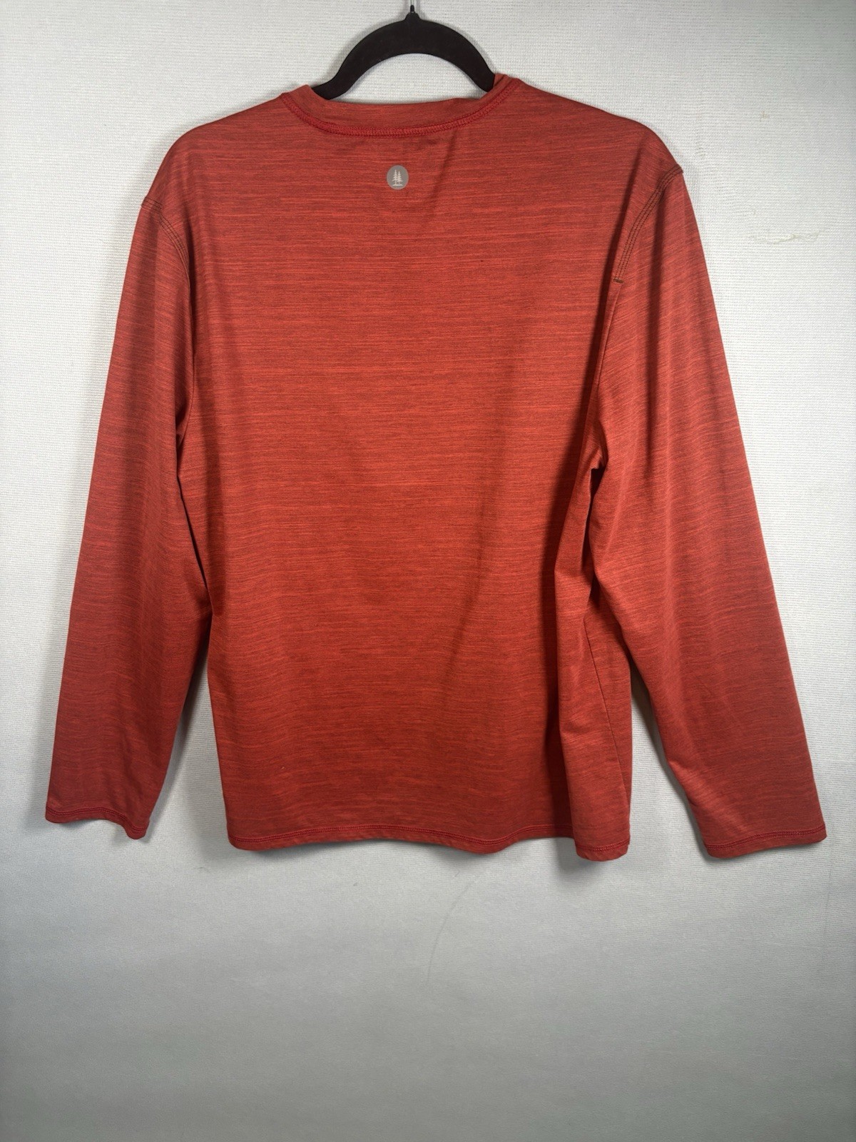 G.H. Bass & Co. Explorer Jersey Crew Neck Long Sleeve Red T-Shirt Men M