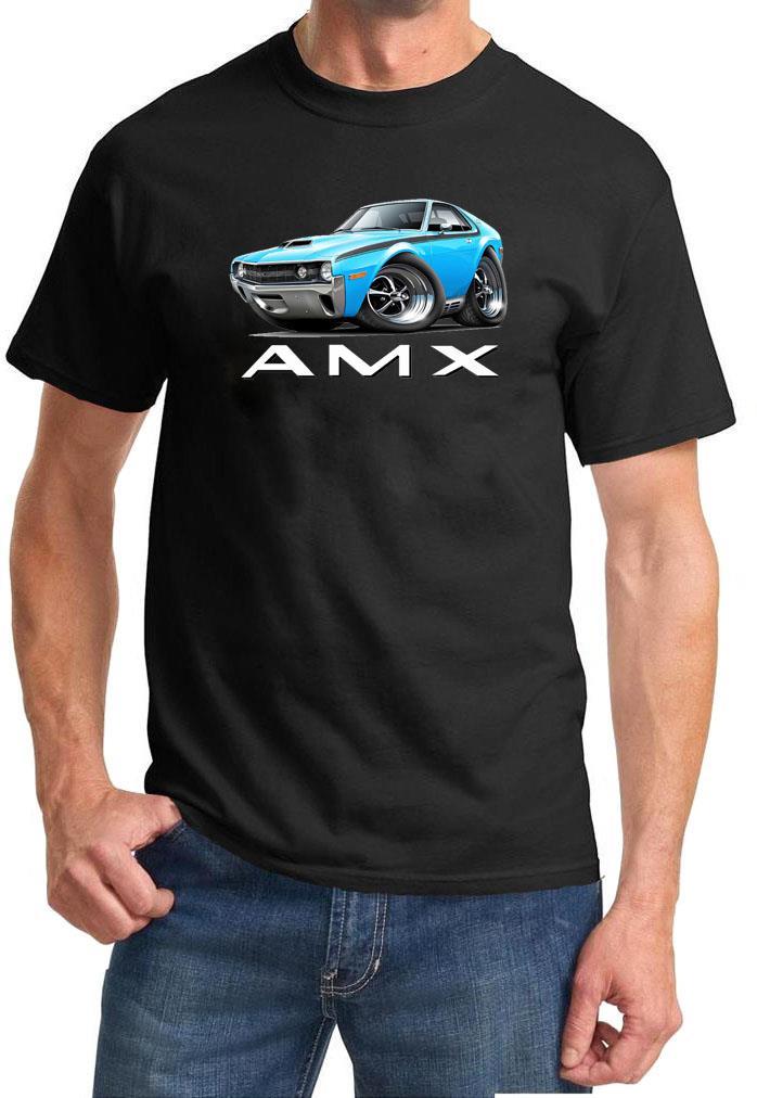 1970 AMC AMX Classic Full Color Tshirt NEW FREE SHIPPING