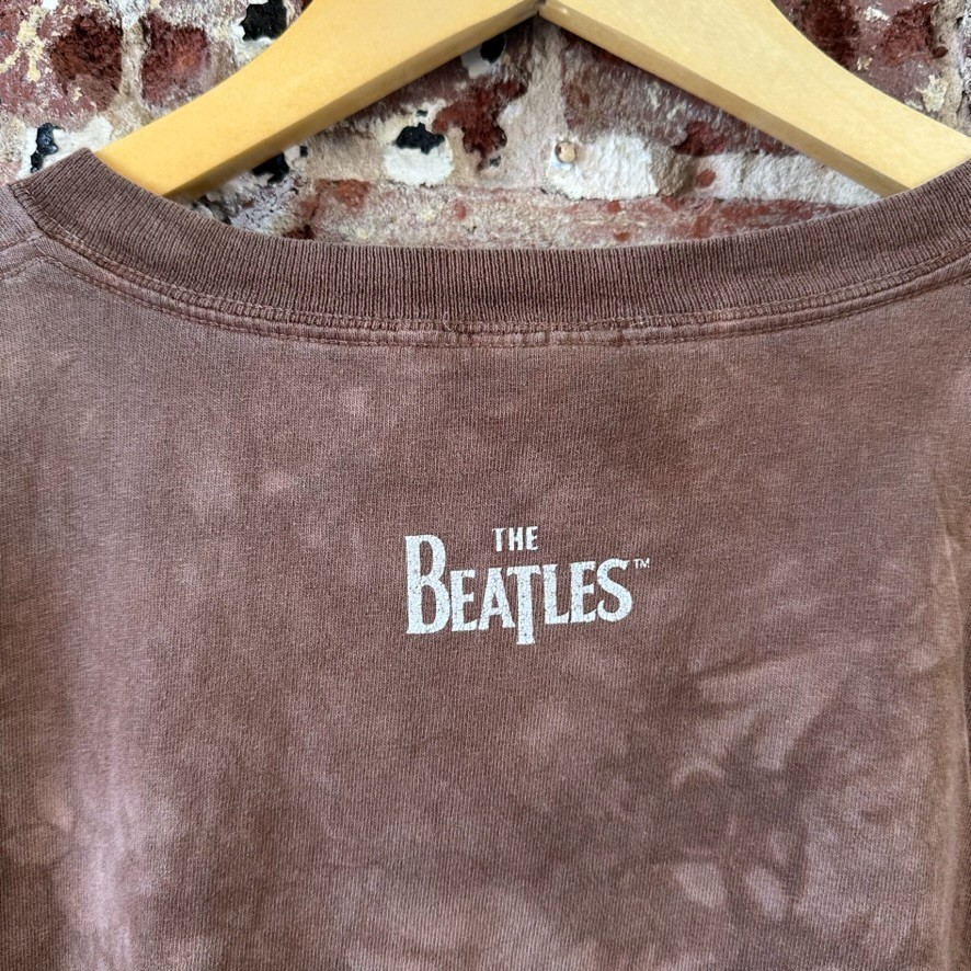 The Beatles Liquid Blue Tag Rubber Soul Band Tour Tee Shirt Men&rsquo;s Size 2XL