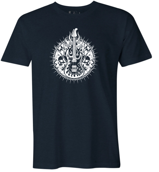 Guitar Flame Tee – Choose Your Size & Color!