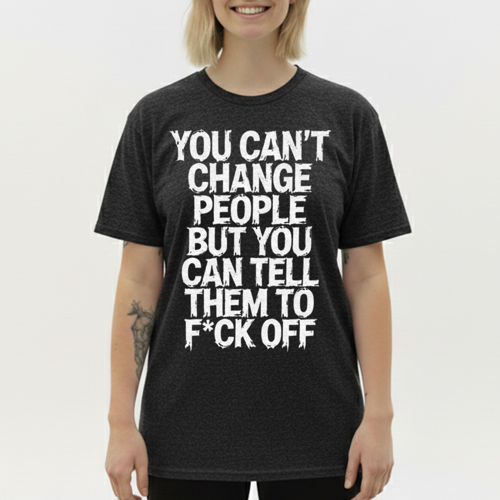 Humorous You Can&rsquo;t Change People Funny Sarcastic T-shirt Introvert Sweatshirt