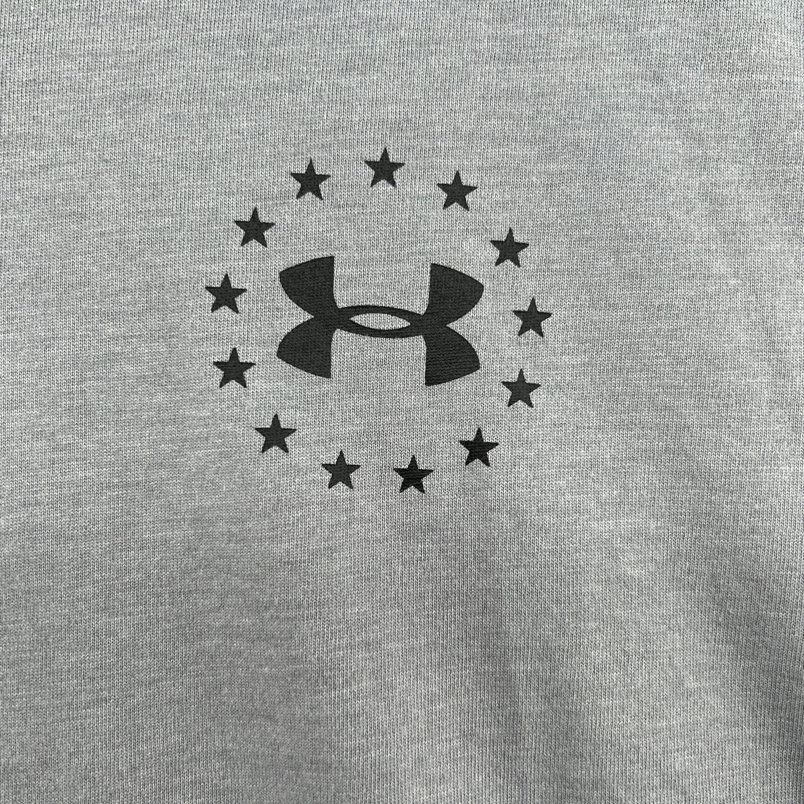 Under Armour Heatgear Loose Fit Men&rsquo;s Size M Solid Gray Crew-Neck T-Shirt