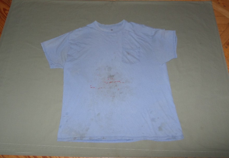 5 Hanes XL Comfortsoft Cotton Men&rsquo;s Pocket Work T-Shirts Faded Distressed Lot