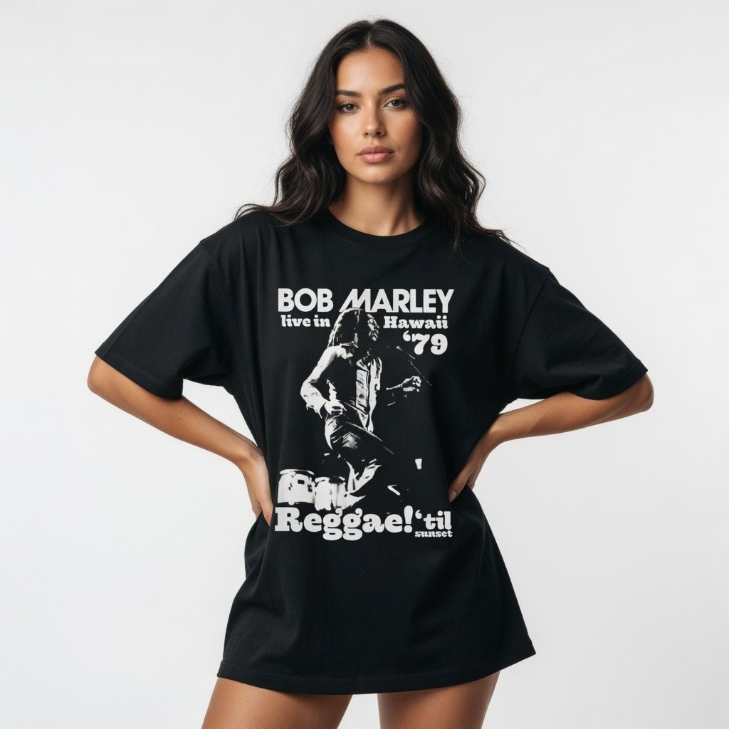 Hawaii Burnout Style Music Graphic T Shirt Summer Aesthetic Tee