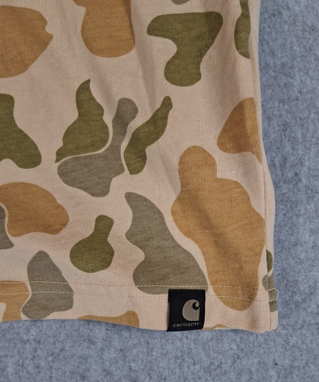 Carhartt Relaxed Fit Beach Sigature Camo Pocket Cotton T-Shirt Size Men&rsquo;s X L