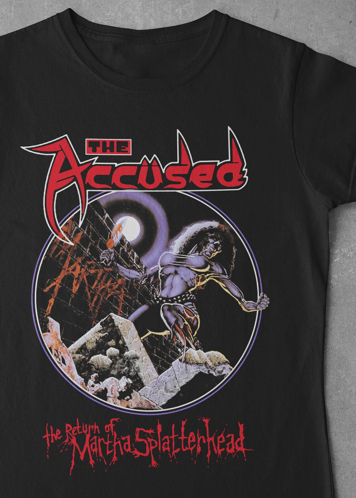 The Accused Unisex T-Shirt – The Return of Martha Splatterhead MO540