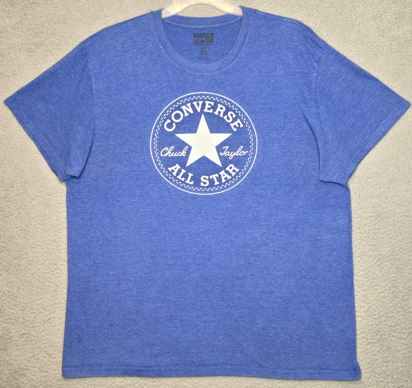 Converse Chuck Taylor All Stars Sneaker Logo T-Shirt – Blue – Men&rsquo;s Adult 2XL