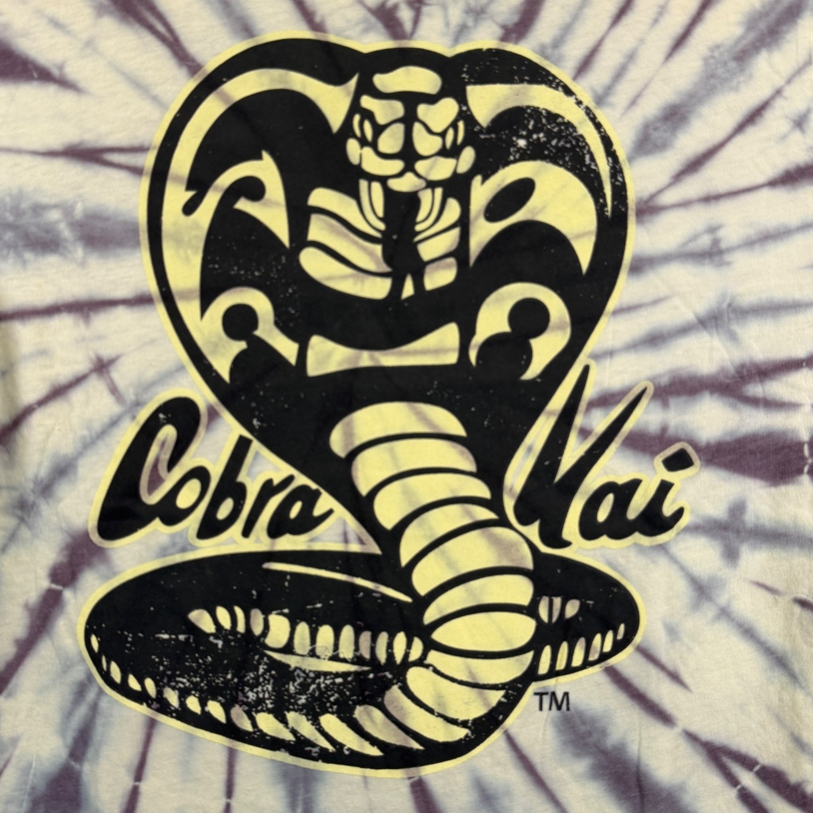 Cobra Kai Tie Dye Graphic T-Shirt Men&rsquo;s/Unisex Large NWOT