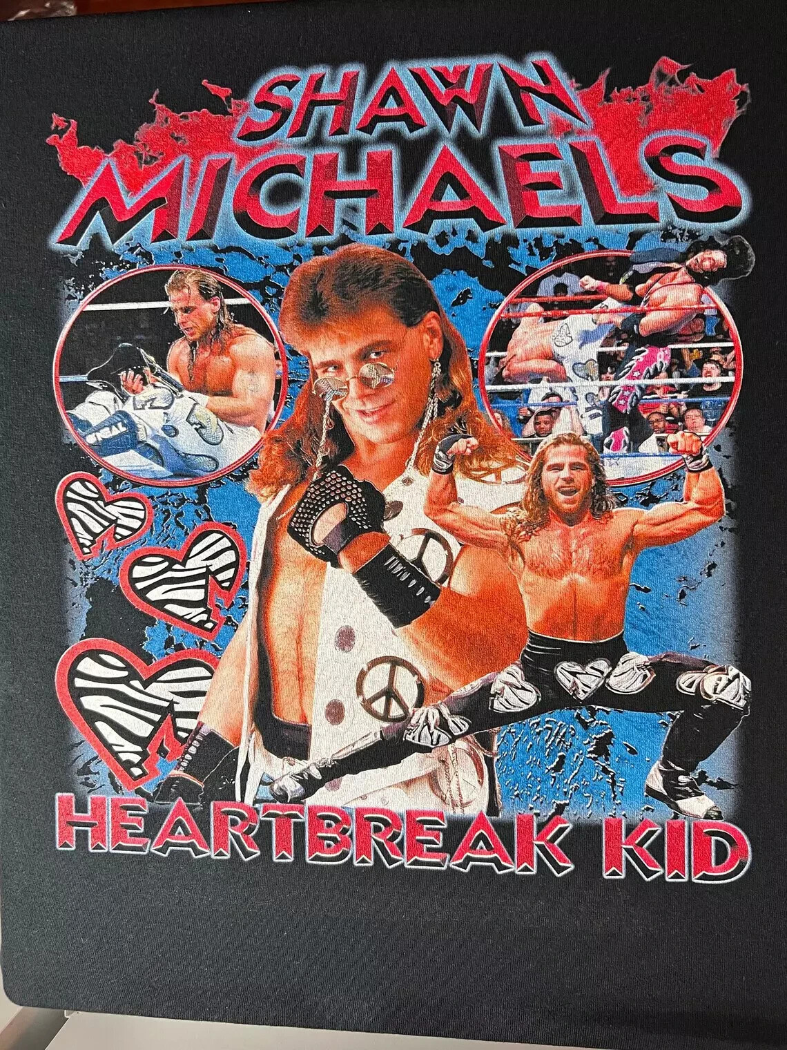 Shawn Michaels HEARTBREAK KID T-Shirt Clothing For Men S-5XL
