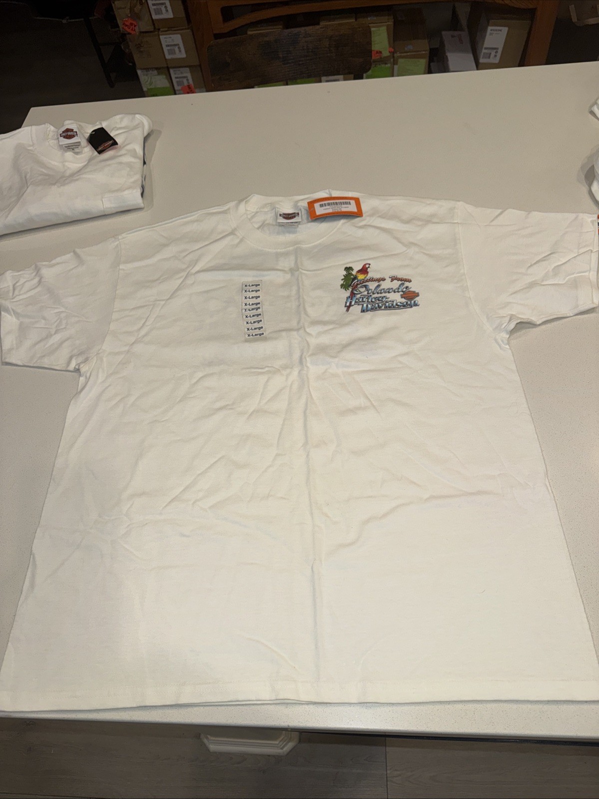Vintage Harley T XL 2007 New with Tags Never Worn Been In Storage See Photos