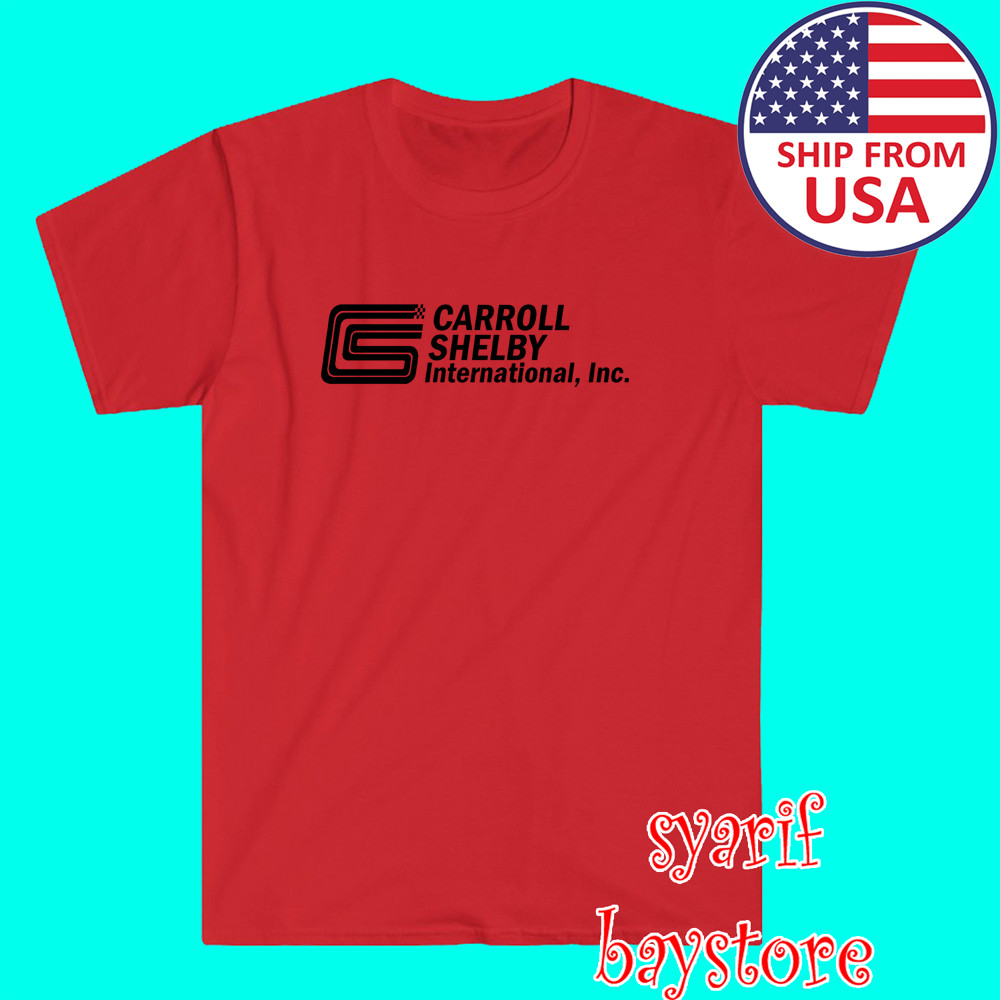 Carroll Shelby CS Racing Car Men&rsquo;s Red Size S to 5XL