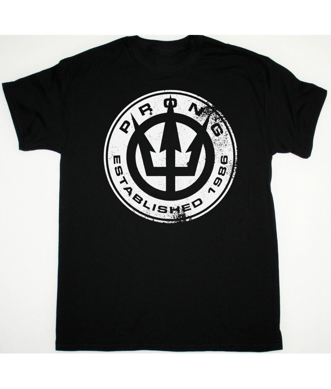 PRONG ESTABLISHED 1986 NEW BLACK Shirt Classic Unisex S-5XL