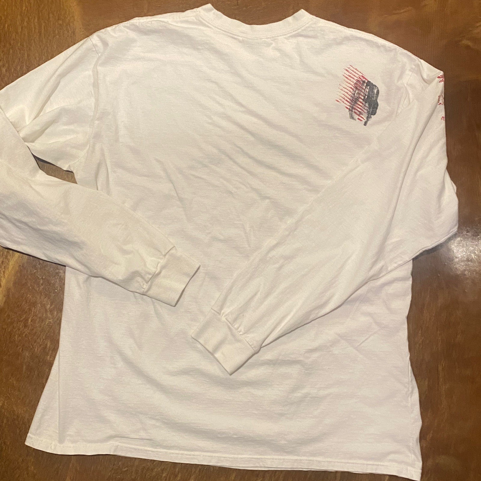 OAKLEY Vintage Y2K Long Sleeve T-Shirt Size 2XL Mens White Graphic Design Retro
