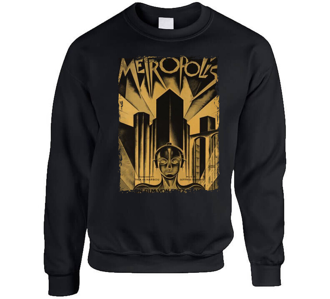 Metropolis 20s Sci Fi German Movie T Shirt