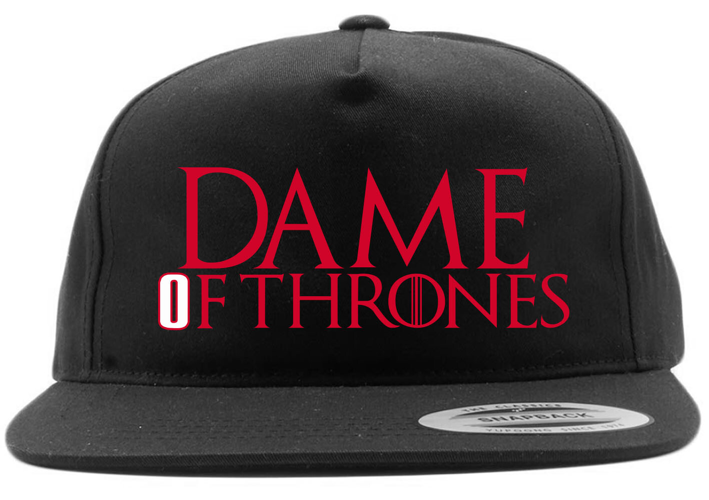 Black Damian Lillard Portland Trail Blazers « Dame of Thrones » Game Snapback Hat