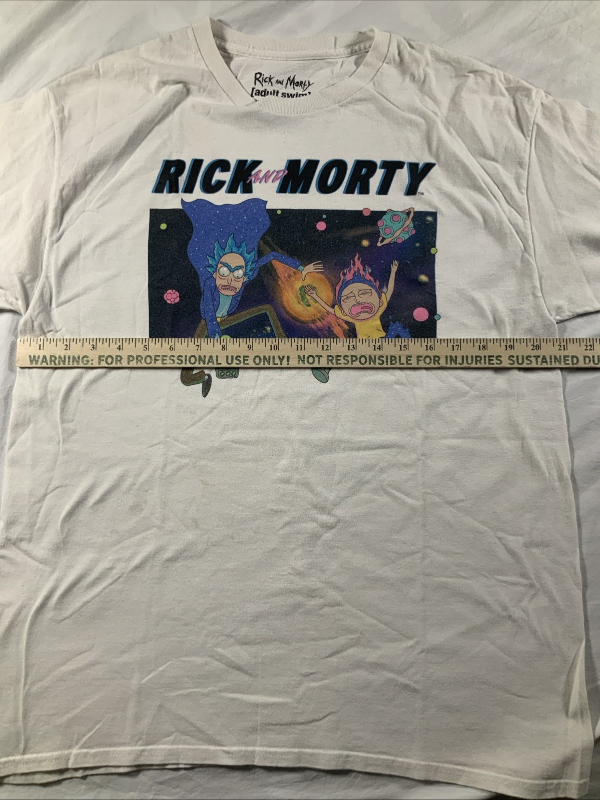 Rick and Morty – Adult Swim – White T-shirt – Men&rsquo;s Size Large