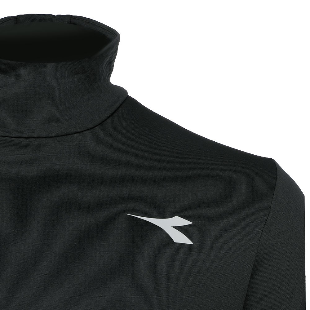 diadora Wb Winter Protection Turtleneck Pullover Shirt Mens Black Casual Tops 18
