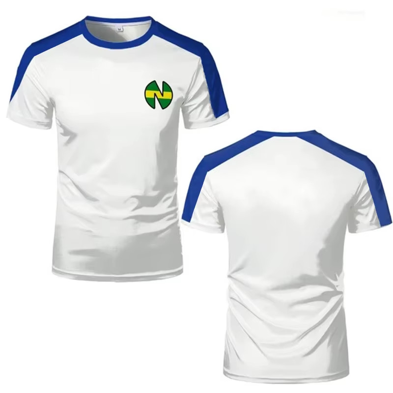 Captain TsubasaSports T-shirts For Men Anime Jersey Cosplay Custom Tops
