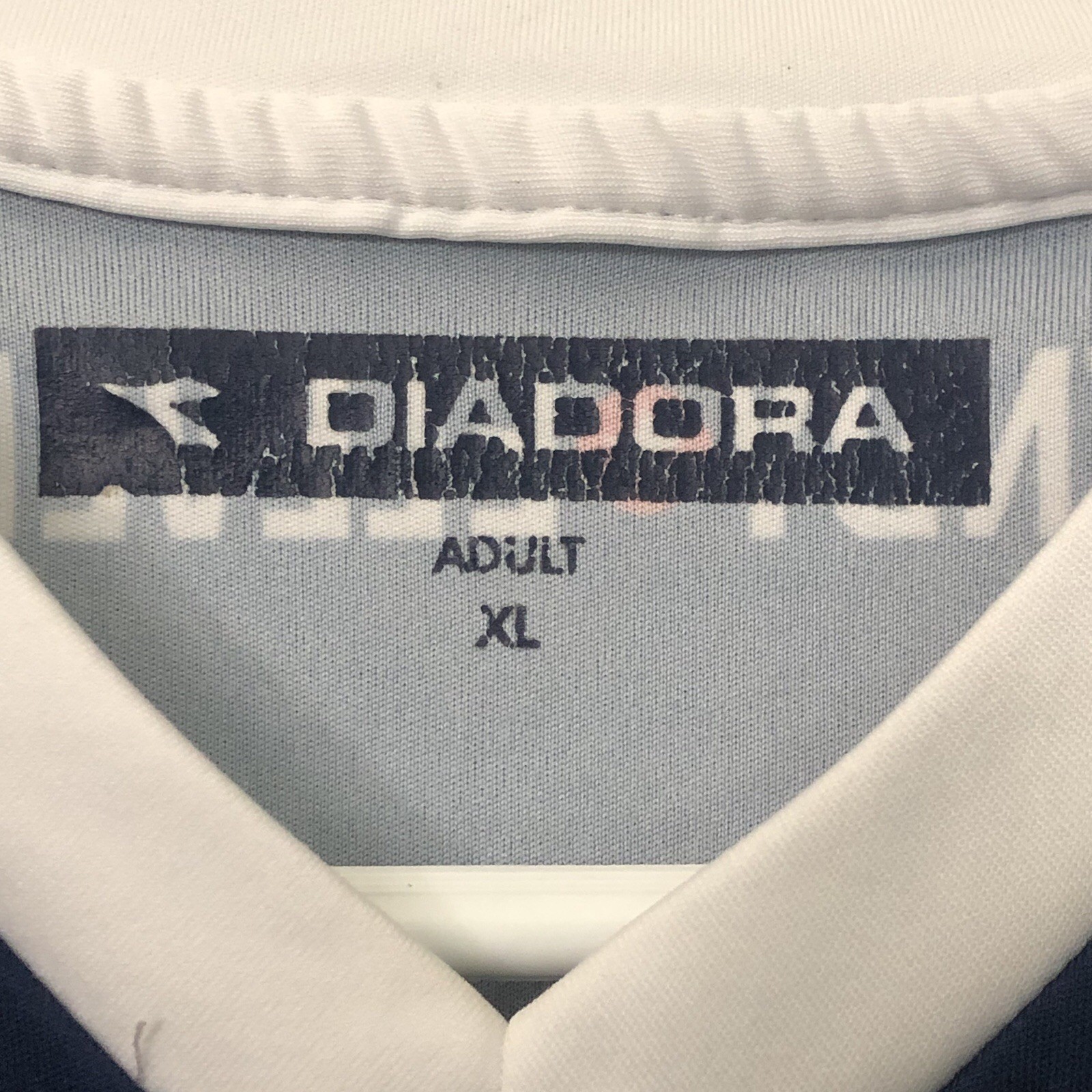 Indy Eleven 11 Soccer Blue Jersey NASL Diadora Honda National Guard Size XL
