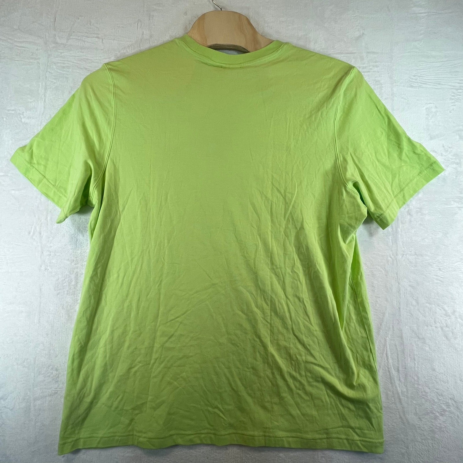 Adidas Essential Tee Mens 2XL Pulse Lime Green Trefoil Logo IL2520 NWT