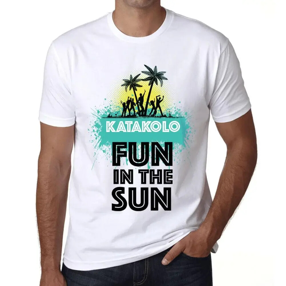 Men&rsquo;s Graphic T-Shirt Fun In The Sun In Katakolo Eco-Friendly Limited Edition
