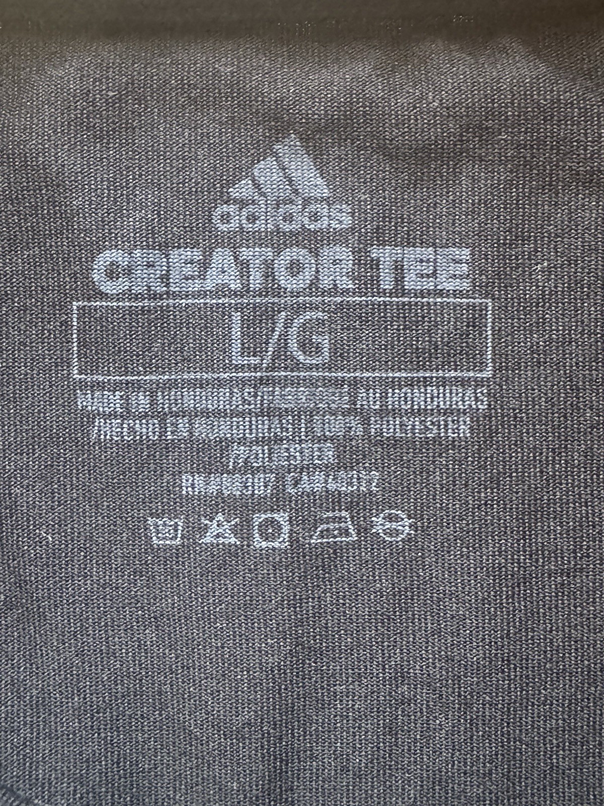 Adidas Large Creator Black T-Shirt (0099)