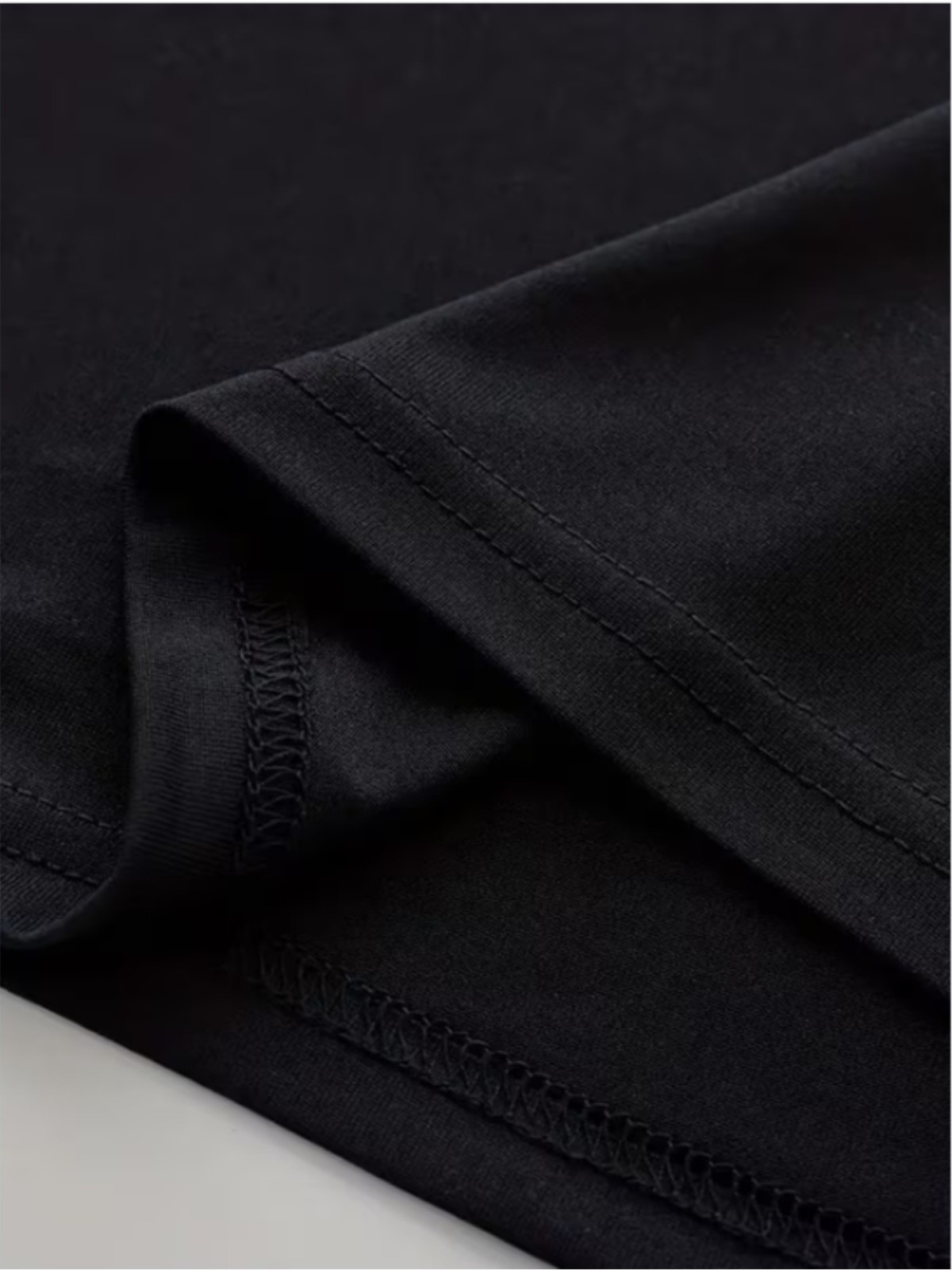 Unisex Crew Neck Casual T-Shirt Comfortable Stretch Fabric Summer Wear☽